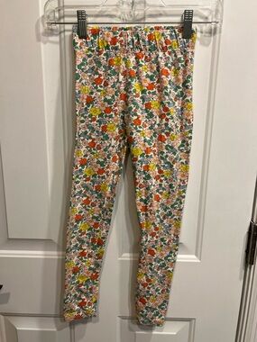 Mini Boden Floral Leggings